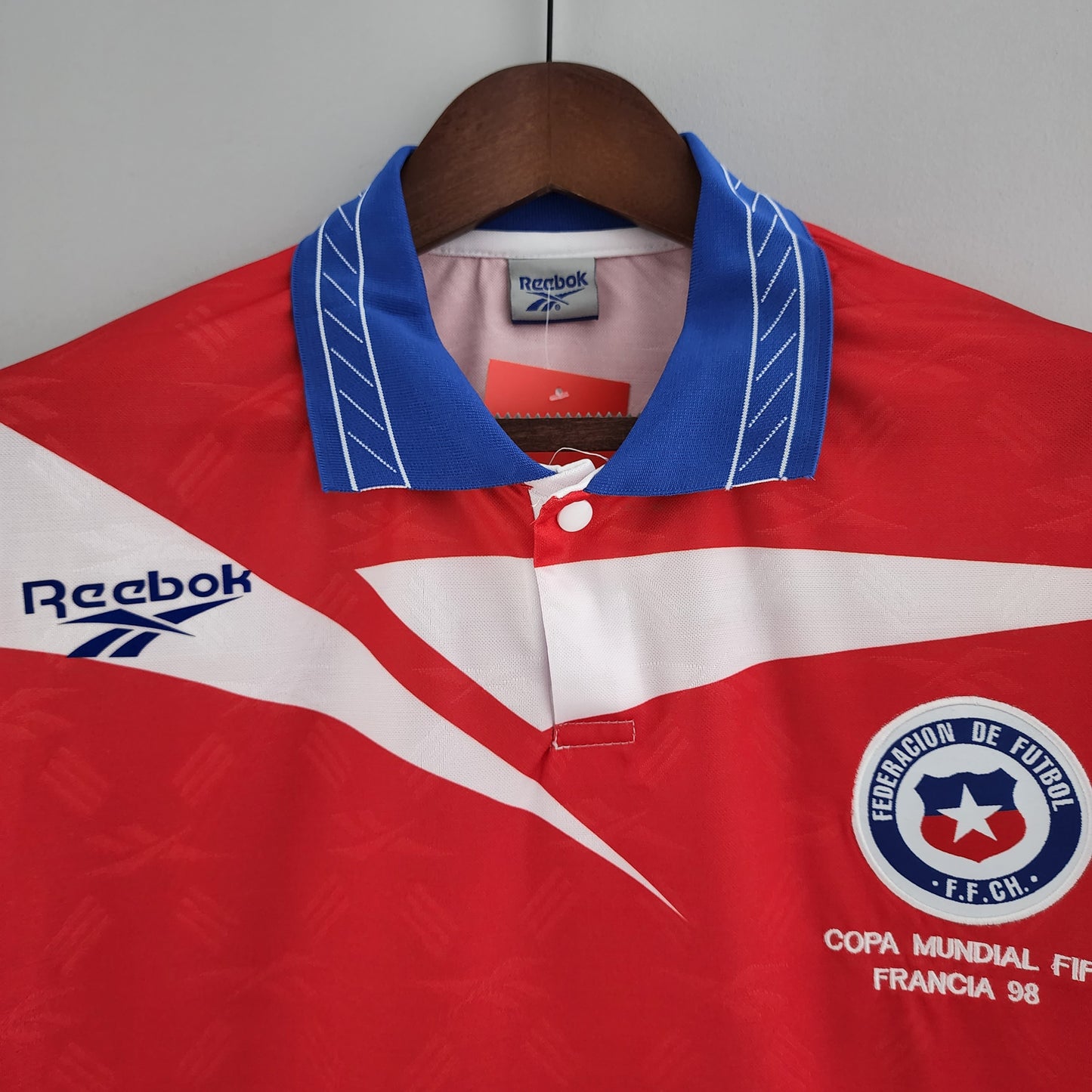Camiseta Manga Larga Chile 1998