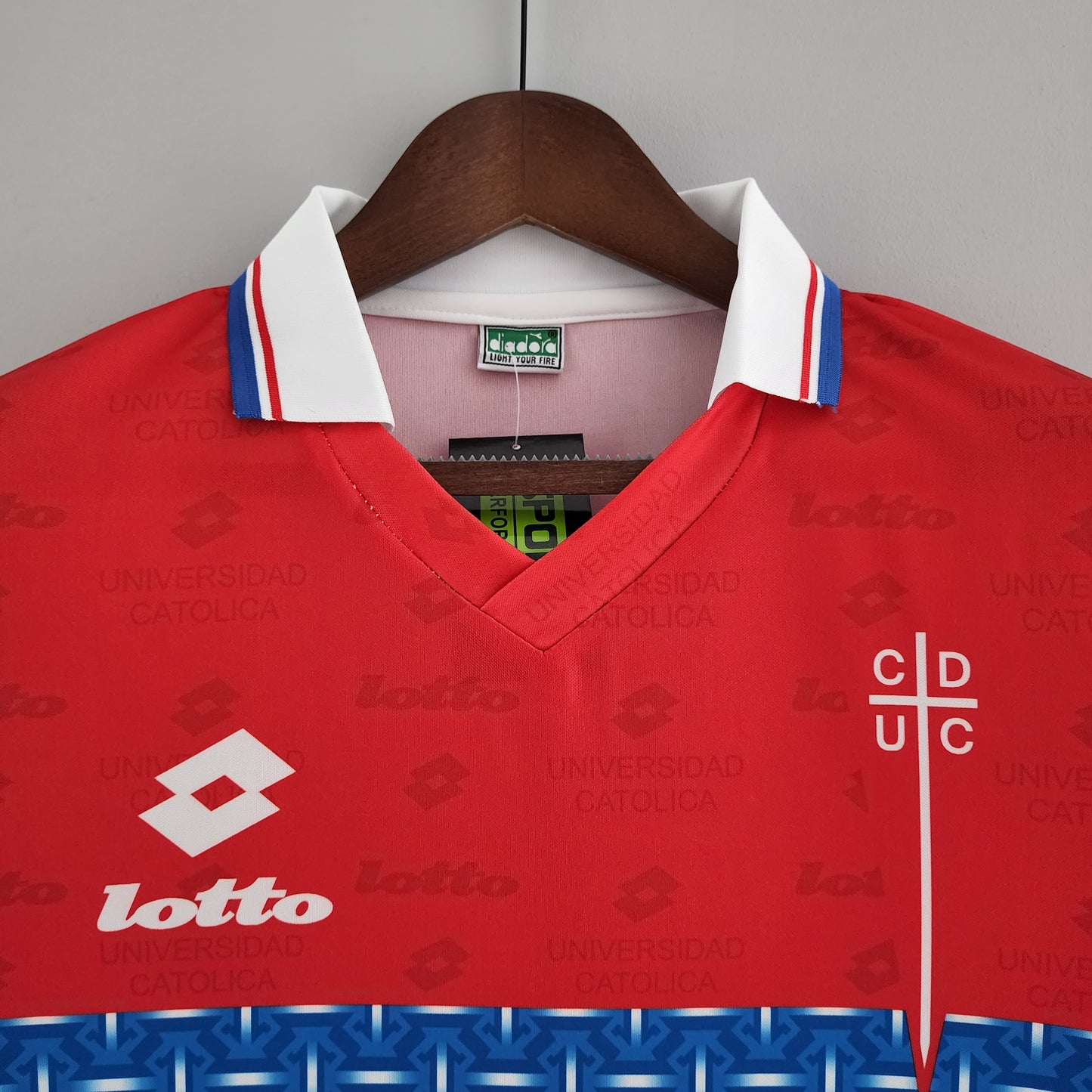 Camiseta Alternativa Manga Larga Universidad Católica 1996