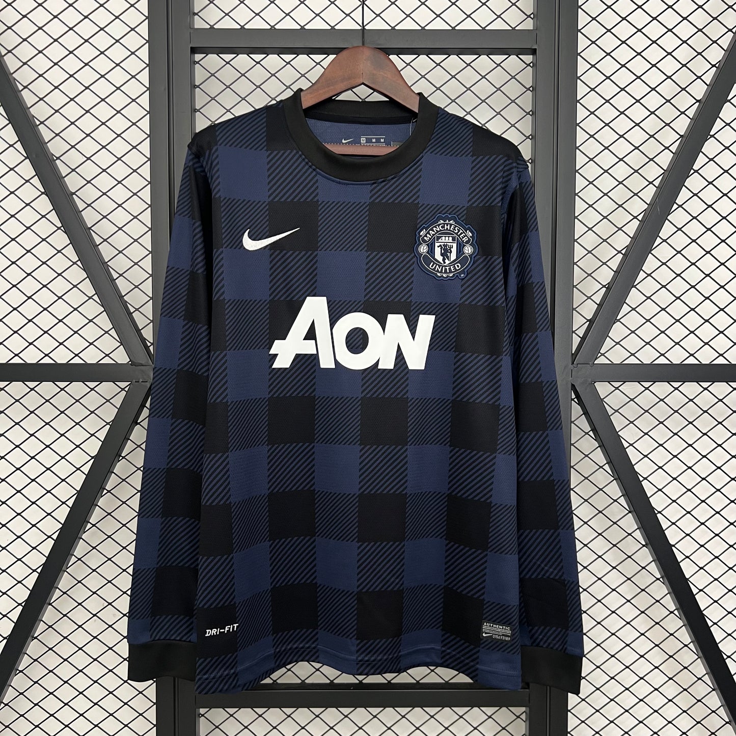 Camiseta Manga Larga Visita Manchester United 13-14