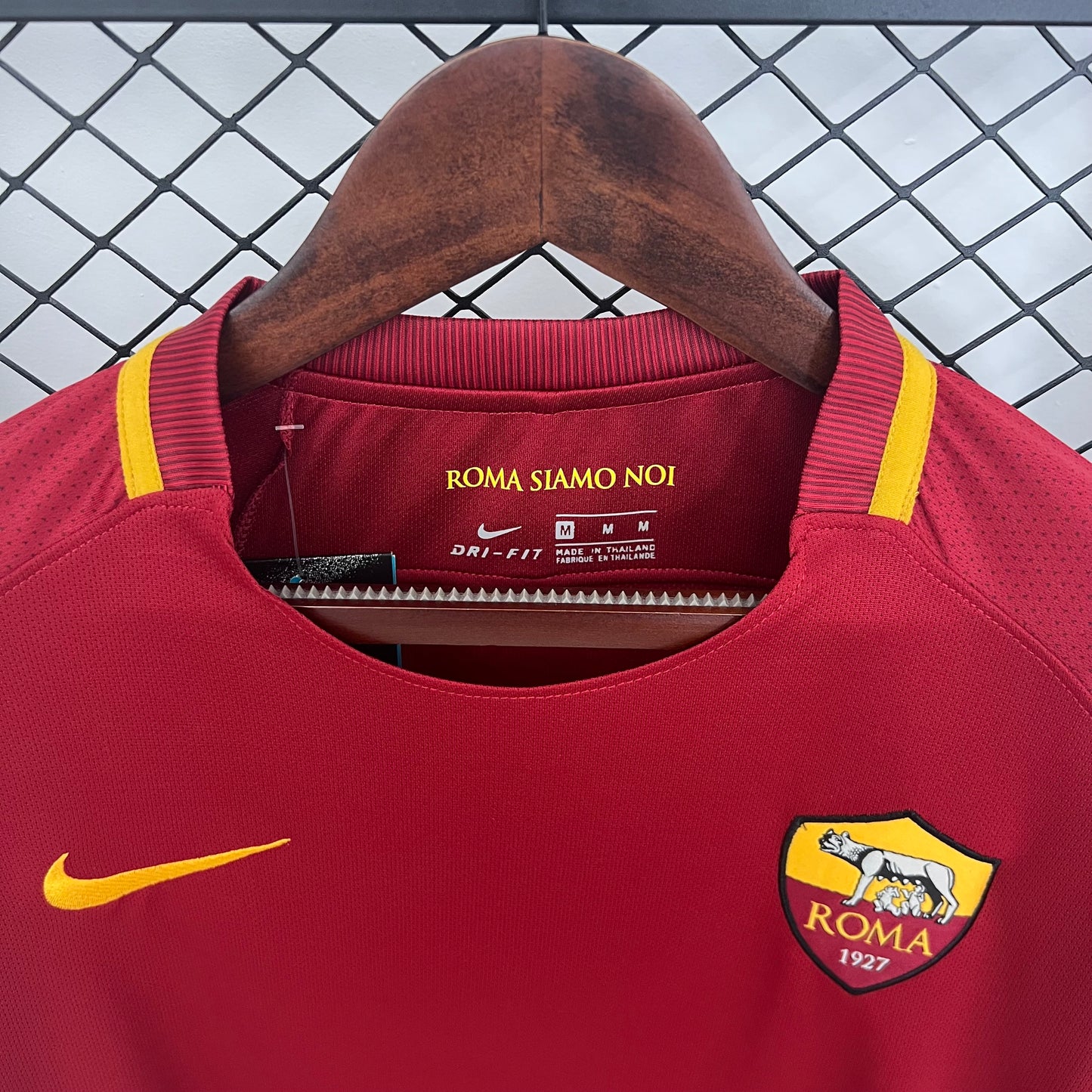 Camiseta Manga Larga Local Roma 17-18