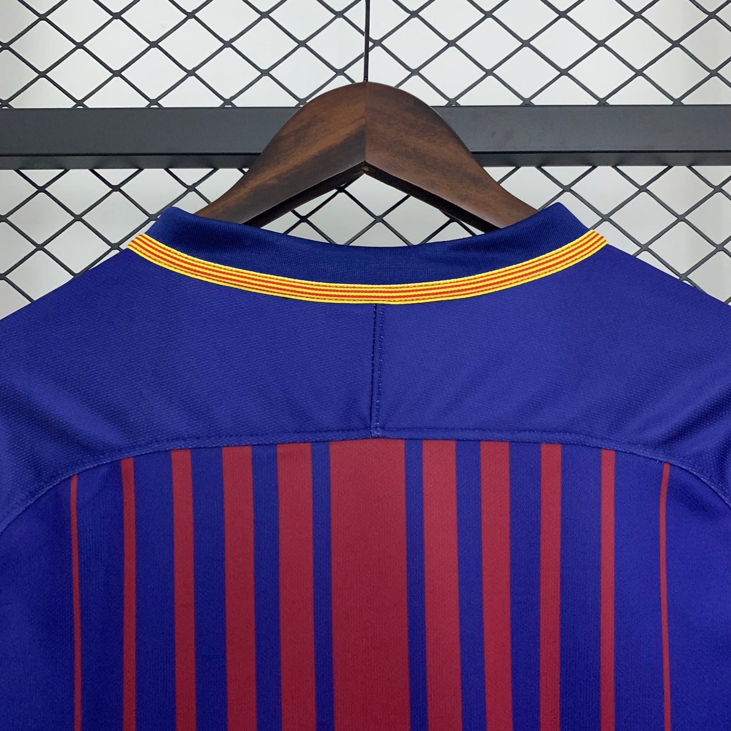 Camiseta Manga Larga Local Barcelona 17-18