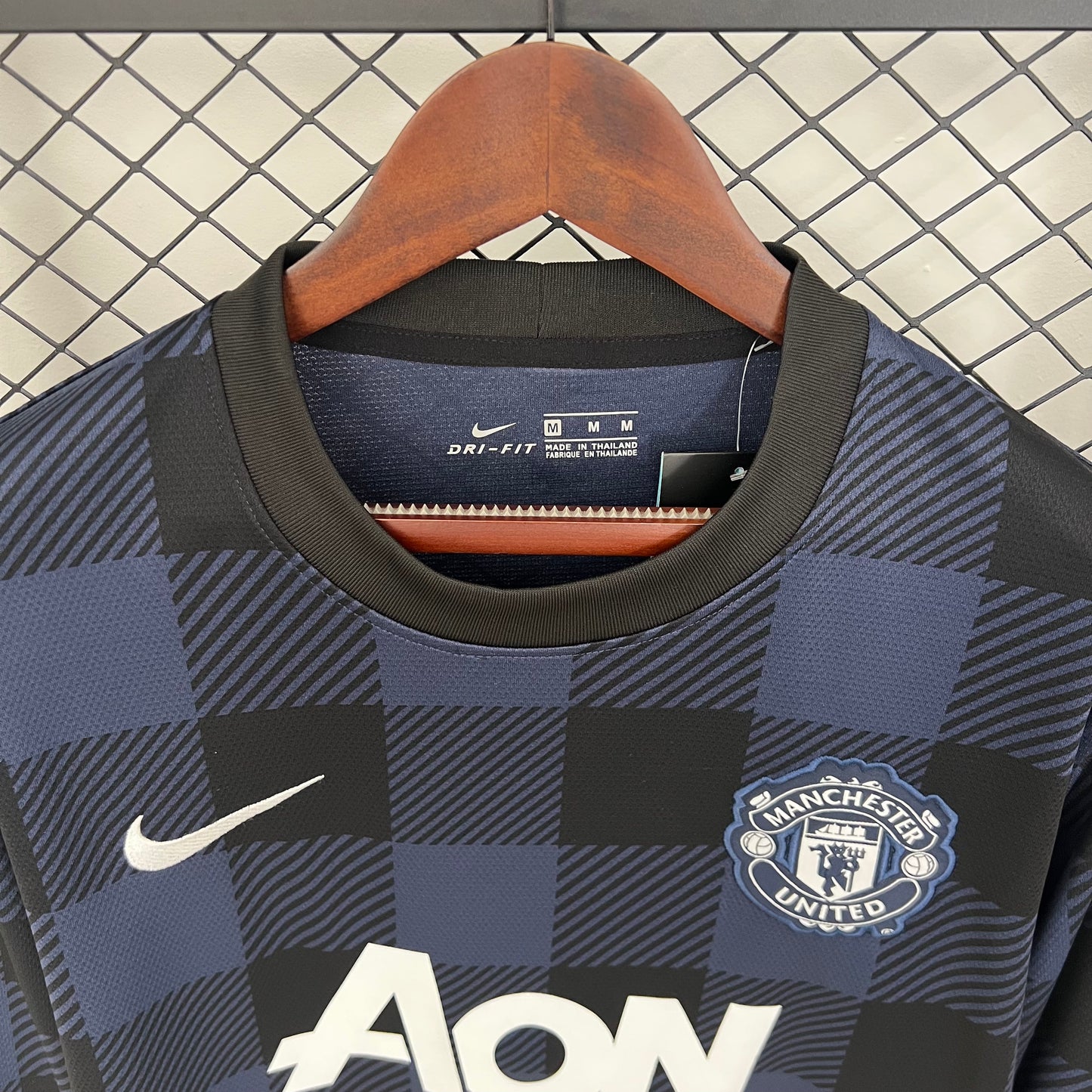 Camiseta Manga Larga Visita Manchester United 13-14