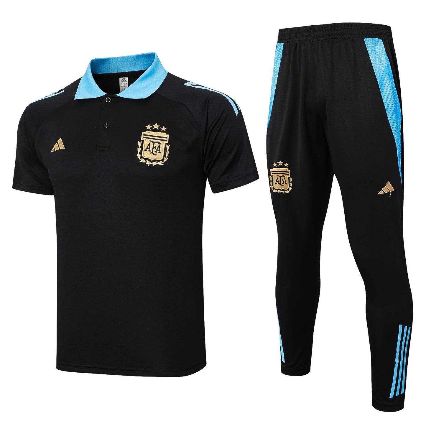 Conjunto de entrenamiento Polera Polo + Pantalón Argentina 25-26