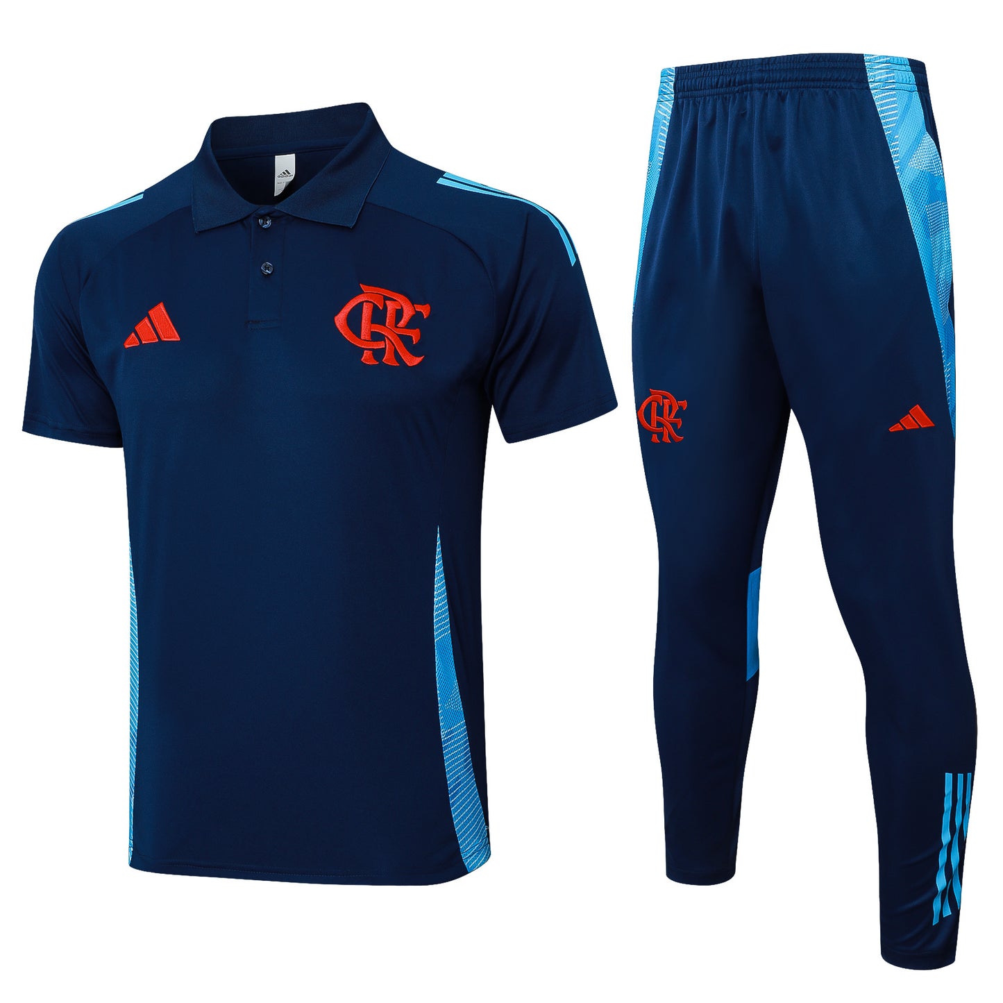 Conjunto de entrenamiento Polera Polo + Pantalon Flamengo 25-26