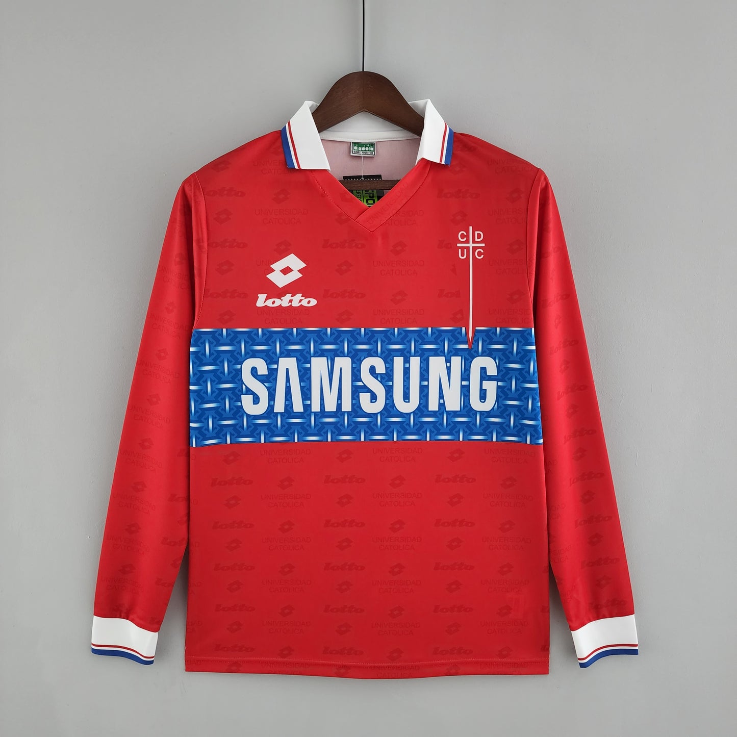 Camiseta Alternativa Manga Larga Universidad Católica 1996