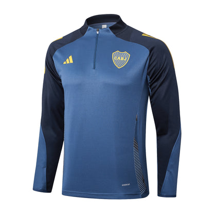 Conjunto de entrenamiento Poleron + Pantalon Boca Juniors 25-26