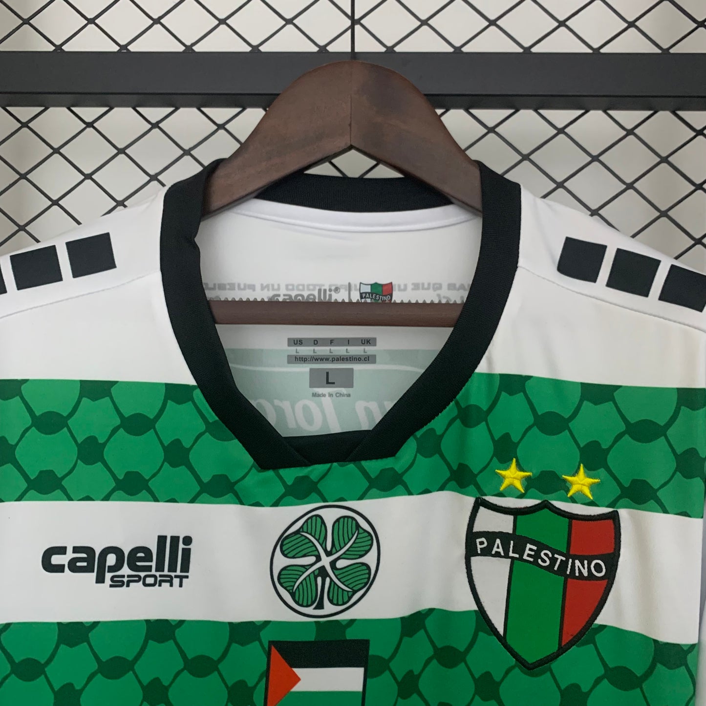 Camiseta Local Palestino 2025