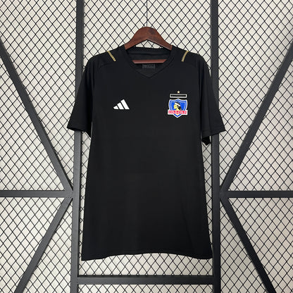 Camiseta Entrenamiento Negra Colo Colo 24-25
