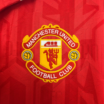 Camiseta Manga Larga Local Manchester United 92-94