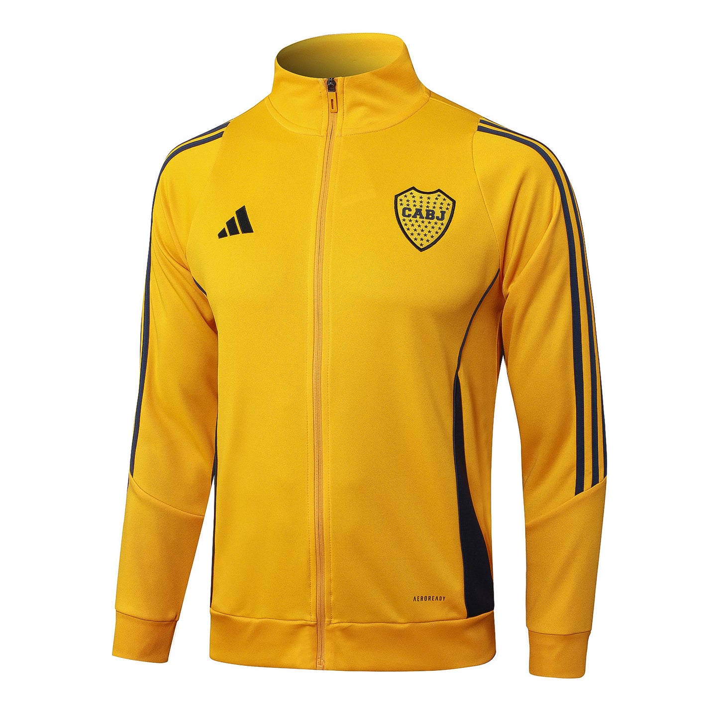 Conjunto de entrenamiento Poleron + Pantalon Amarillo Boca Juniors 25-26