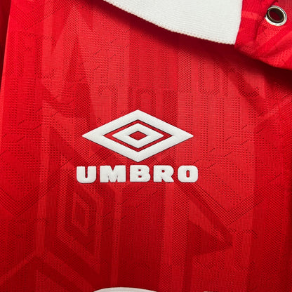 Camiseta Manga Larga Local Manchester United 92-94