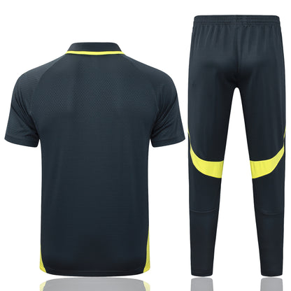 Conjunto de entrenamiento Polera Polo + Pantalon Real Madrid 25-26