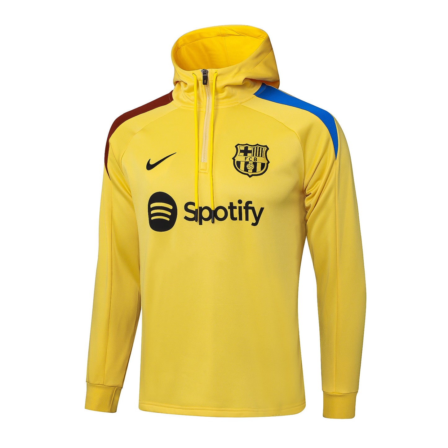 Conjunto Nike Amarillo Poleron + Pantalon Barcelona 25-26