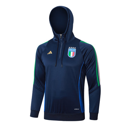 Conjunto Adidas Poleron + Pantalon Italia 25-26