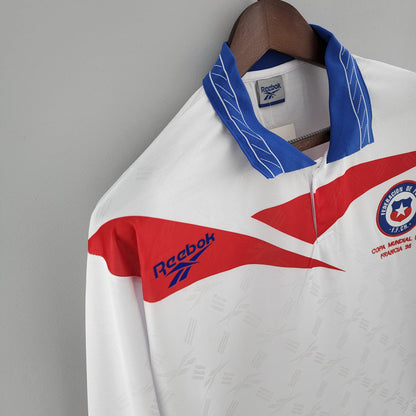 Camiseta Visita Manga Larga Chile 1998
