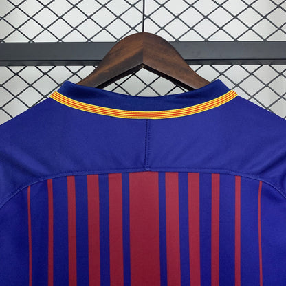 Camiseta Manga Larga Local Barcelona 17-18
