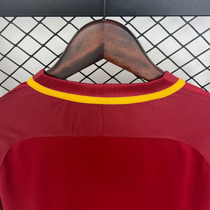Camiseta Manga Larga Local Roma 17-18