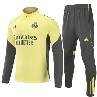 Conjunto Amarillo de entrenamiento 25-26 Real Madrid