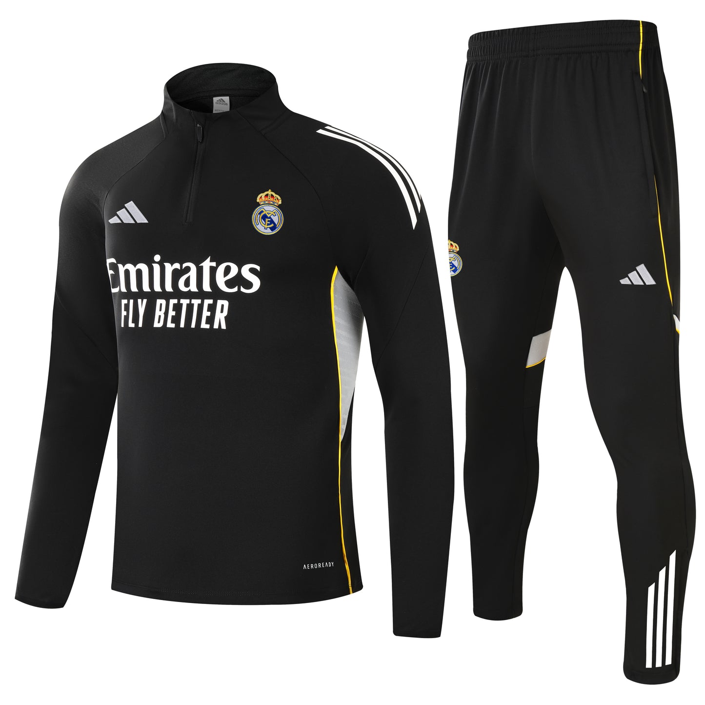 Conjunto Negro de entrenamiento 25-26 Real Madrid