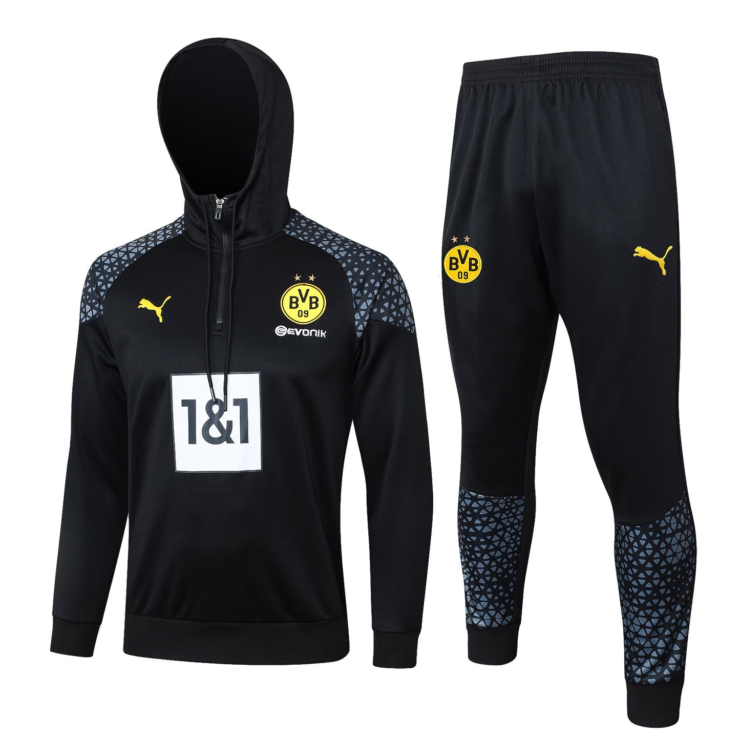 Conjunto Puma Poleron + Pantalon Borussia Dortmund 24-25