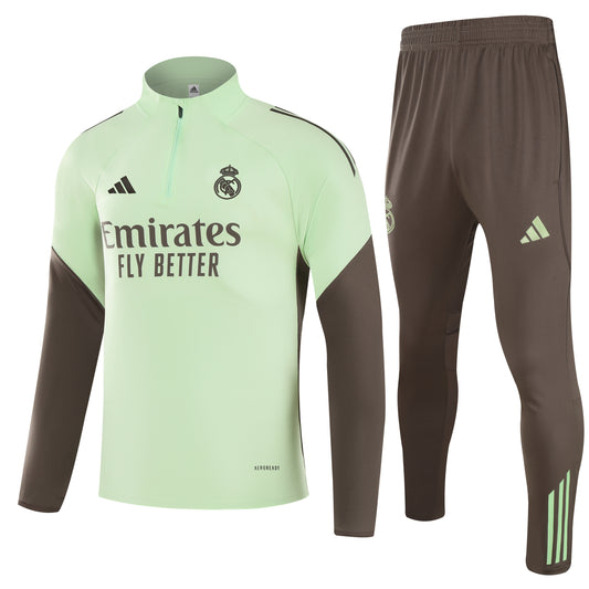 Conjunto Verde Agua de entrenamiento 25-26 Real Madrid