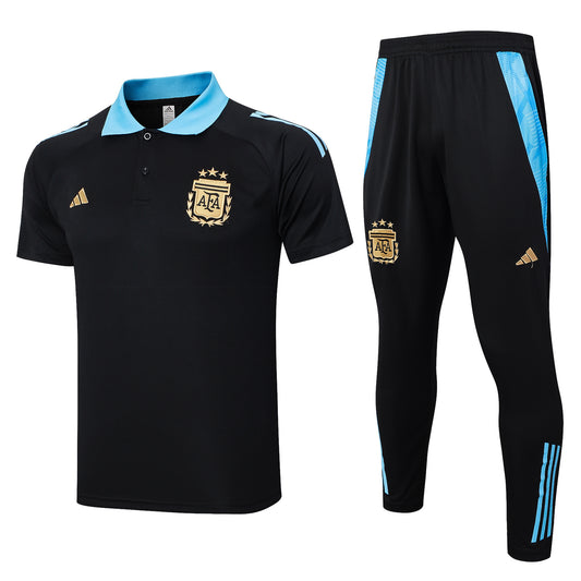 Conjunto de entrenamiento Polera Polo + Pantalón Argentina 25-26