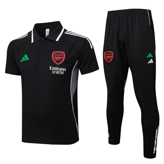 Conjunto de entrenamiento Polera Polo + Pantalon Arsenal 25-26