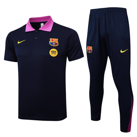 Conjunto de entrenamiento Polera Polo + Pantalón Barcelona 25-26