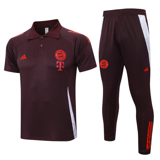Conjunto de entrenamiento Polera Polo + Pantalon Bayern Munich 25-26