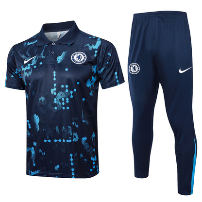 Conjunto de entrenamiento Polera Polo + Pantalón Chelsea 25-26