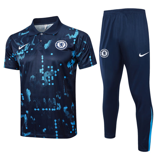 Conjunto de entrenamiento Polera Polo + Pantalón Chelsea 25-26