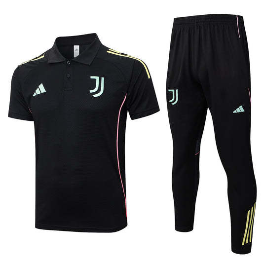 Conjunto de entrenamiento Polera Polo + Pantalon Juventus 25-26