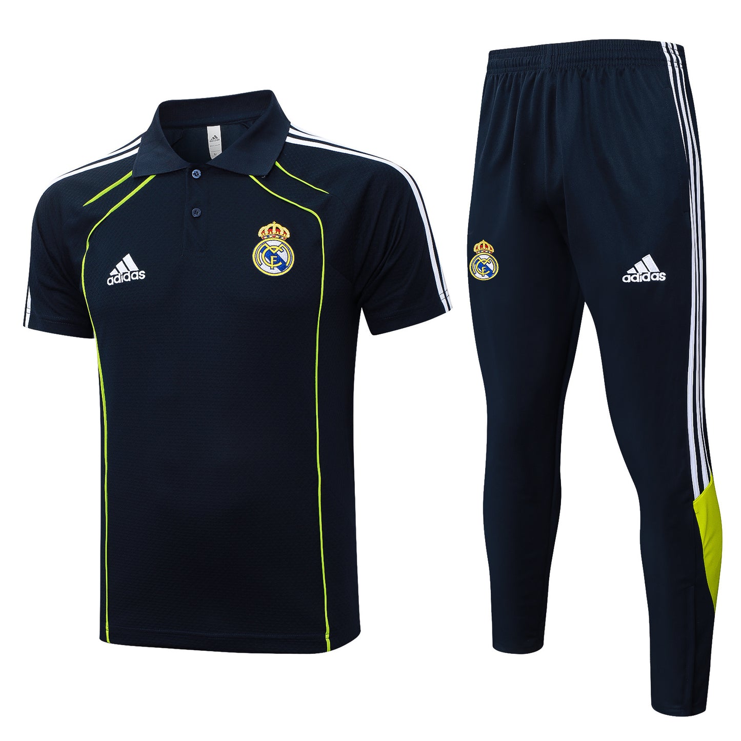 Conjunto de entrenamiento Polera Polo + Pantalon Real Madrid 25-26