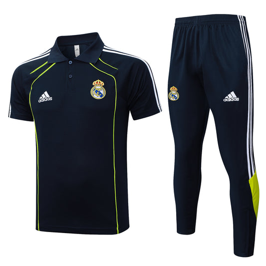 Conjunto de entrenamiento Polera Polo + Pantalon Real Madrid 25-26