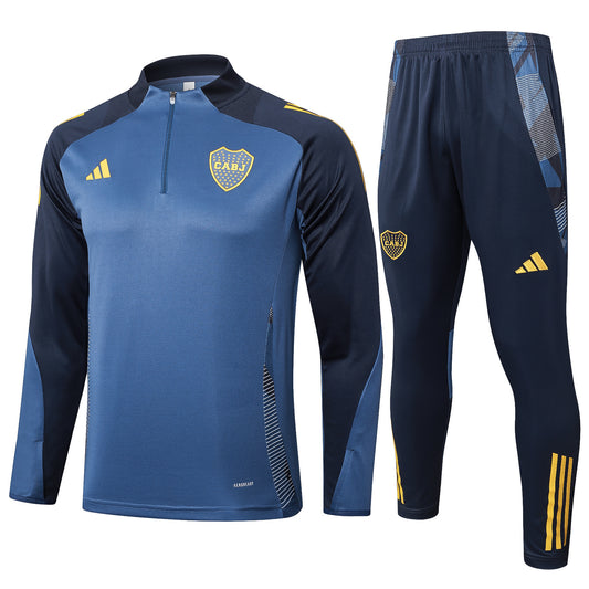 Conjunto de entrenamiento Poleron + Pantalon Boca Juniors 25-26