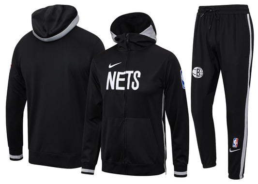 Conjunto de entrenamiento Poleron + Pantalon Brooklyn Nets 25-26