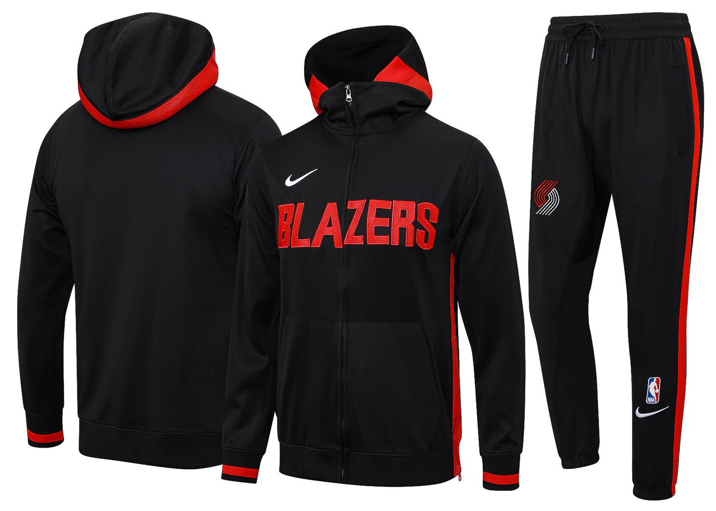 Conjunto de entrenamiento Poleron + Pantalon Portland Trail Blazers 25-26