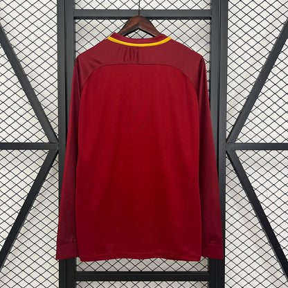Camiseta Manga Larga Local Roma 17-18