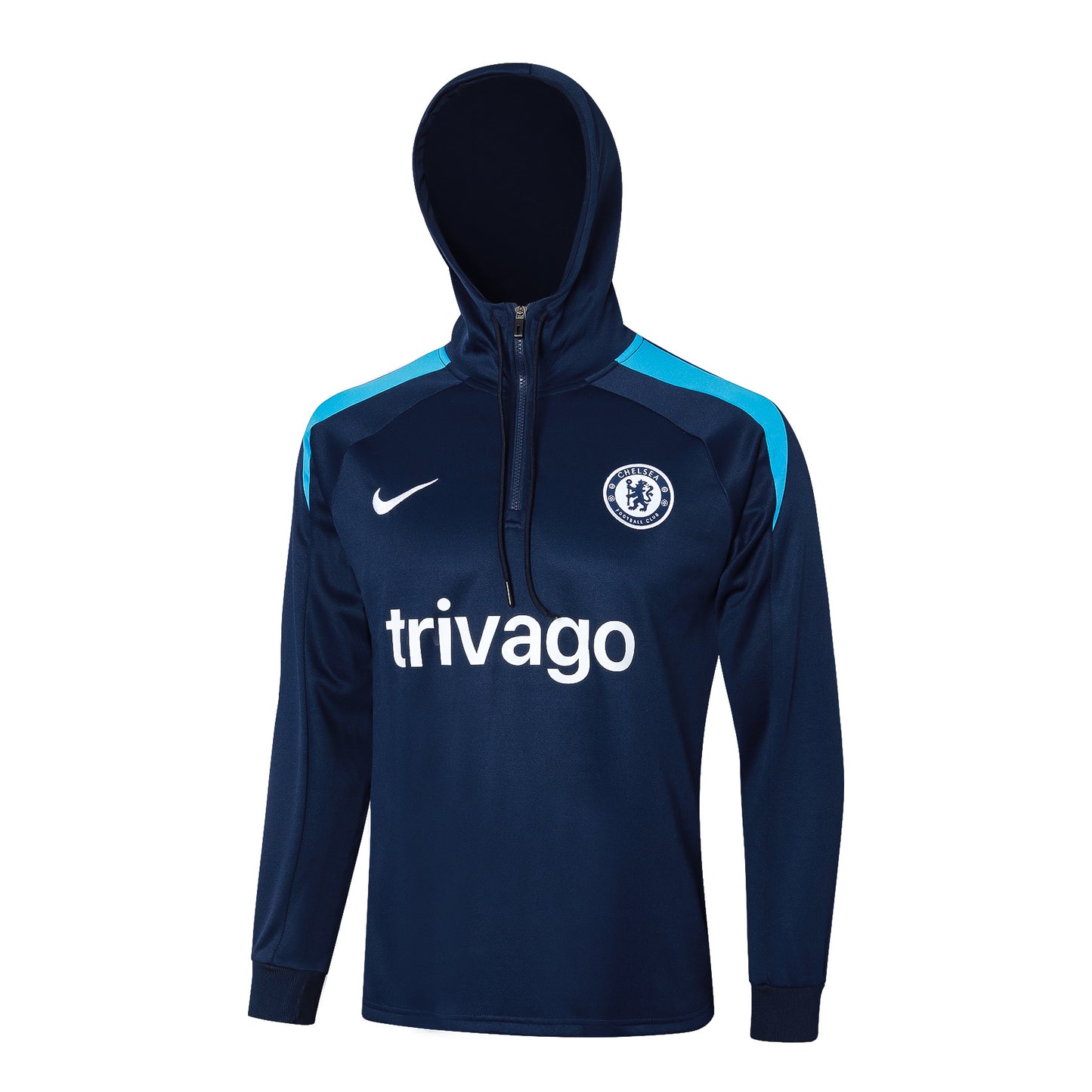 Conjunto Nike Azul Oscuro Poleron + Pantalon Chelsea 25-26