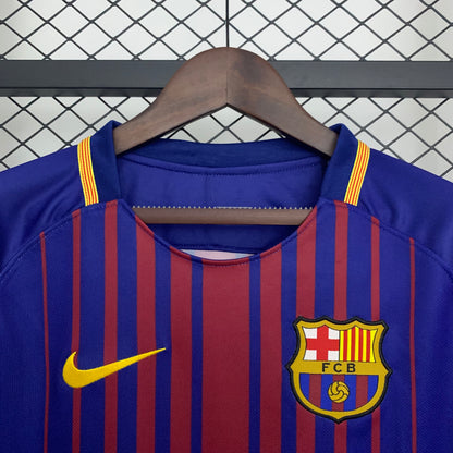 Camiseta Manga Larga Local Barcelona 17-18