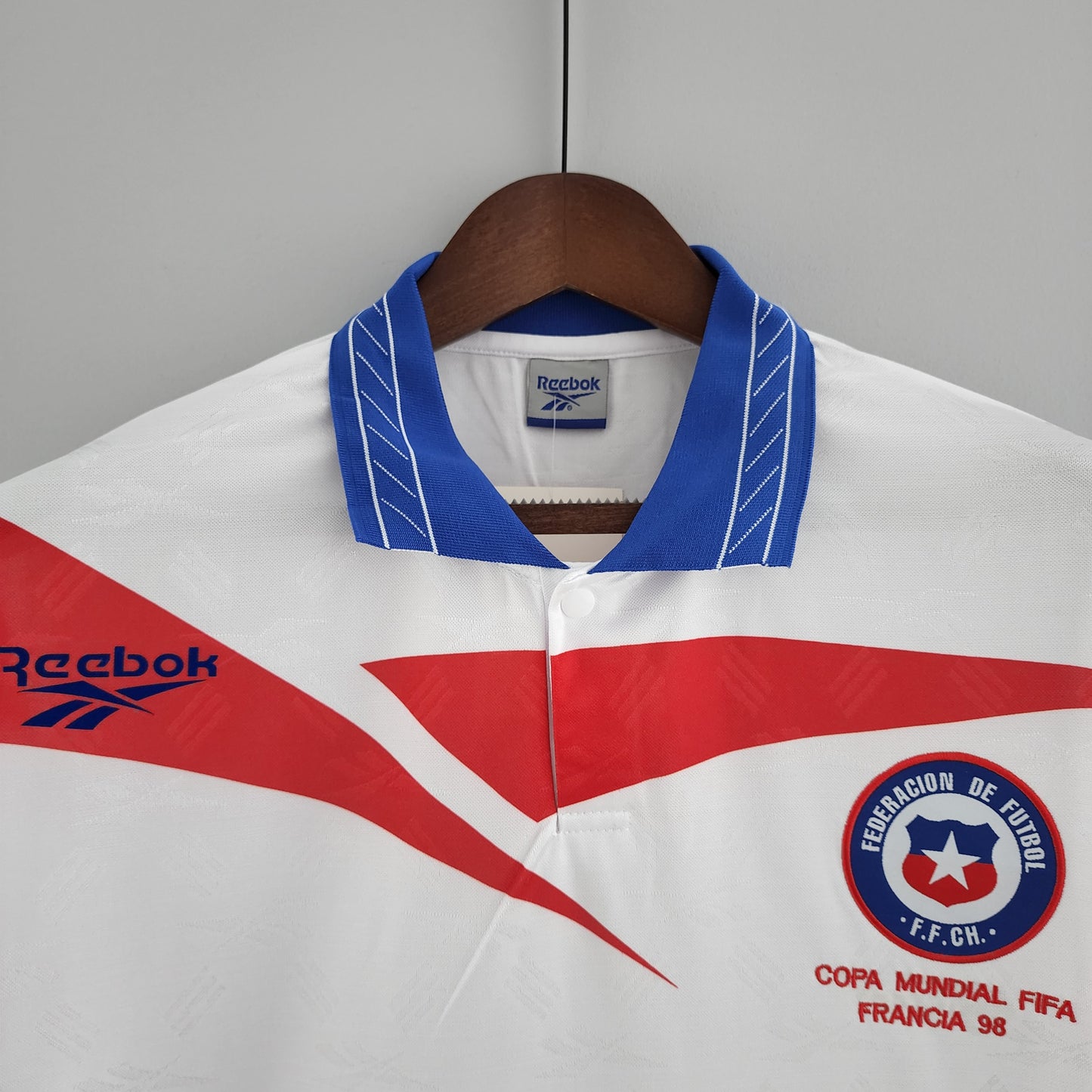 Camiseta Visita Manga Larga Chile 1998