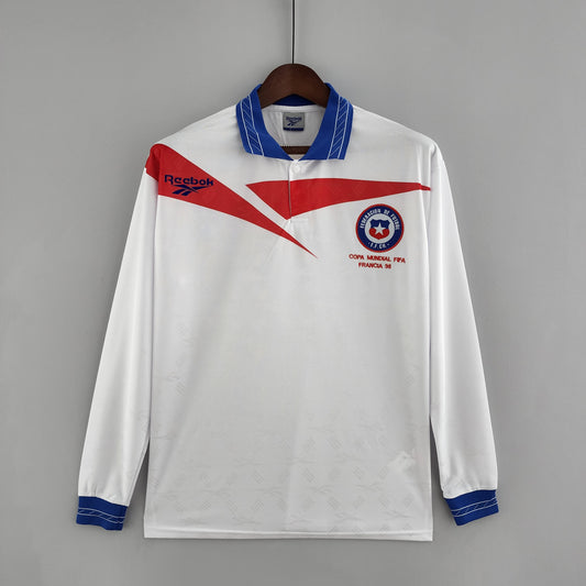 Camiseta Visita Manga Larga Chile 1998