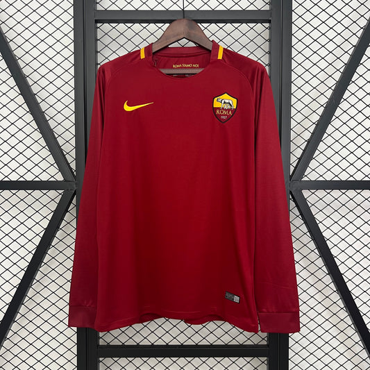 Camiseta Manga Larga Local Roma 17-18