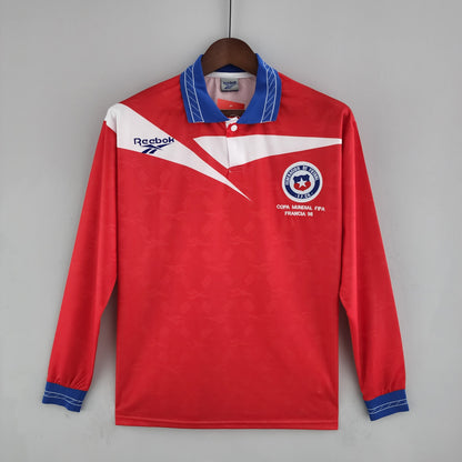 Camiseta Manga Larga  Chile 1998